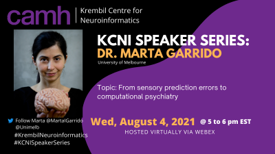 KCNI Speaker Series: Dr. Marta Garrido