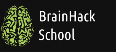 BrainHack School logo English